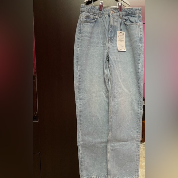 Zara mid rise straight jeans - Picture 7 of 7